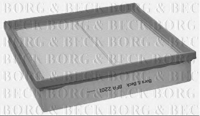 BORG & BECK bfa2201 -  Фильтр воздушный